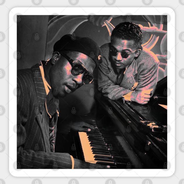 Thelonious Monk #2 Sticker by corekah